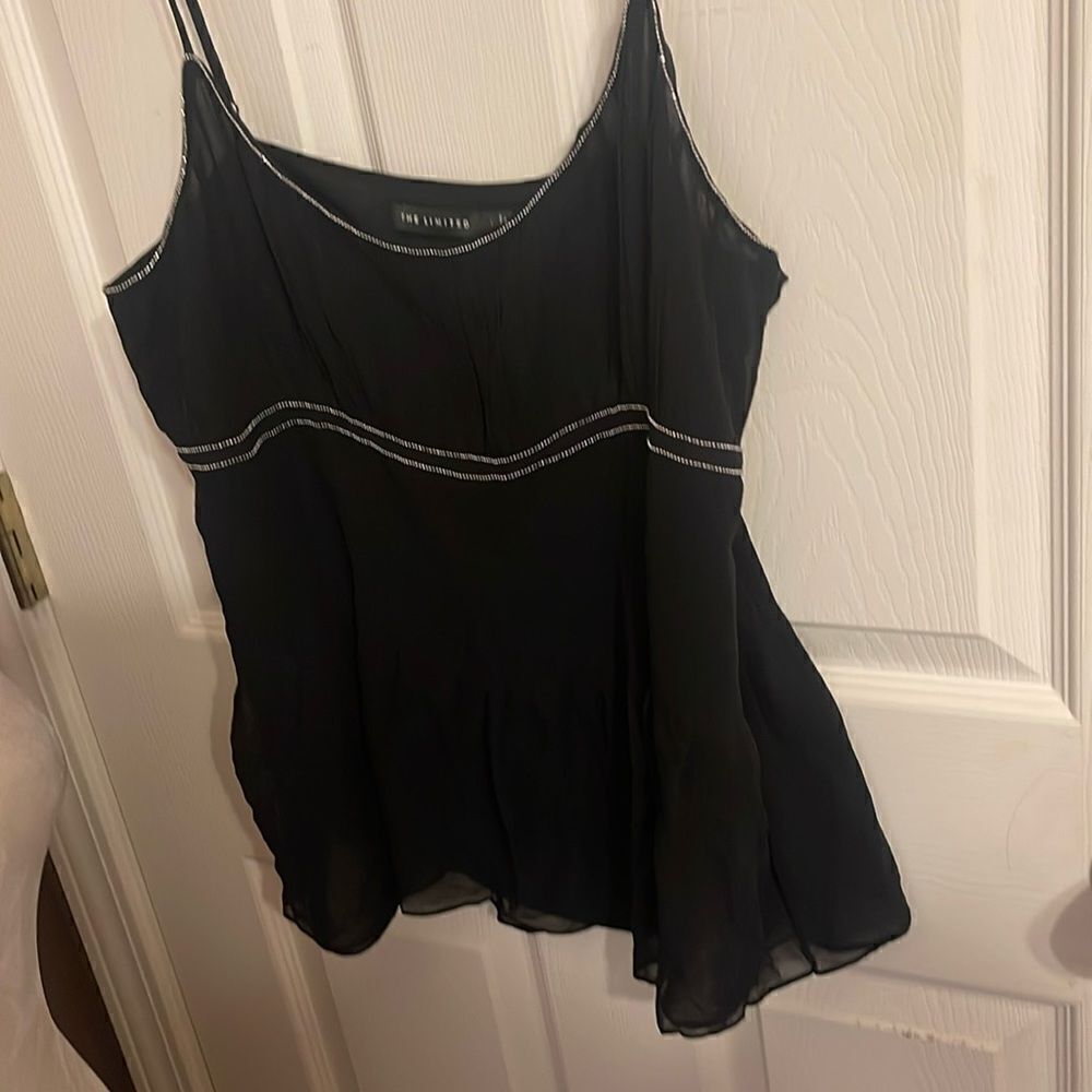 NWOT The limited Rhinestone Tank Size Large